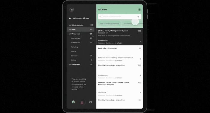 Prototype walkthrough — before/after mobile UI