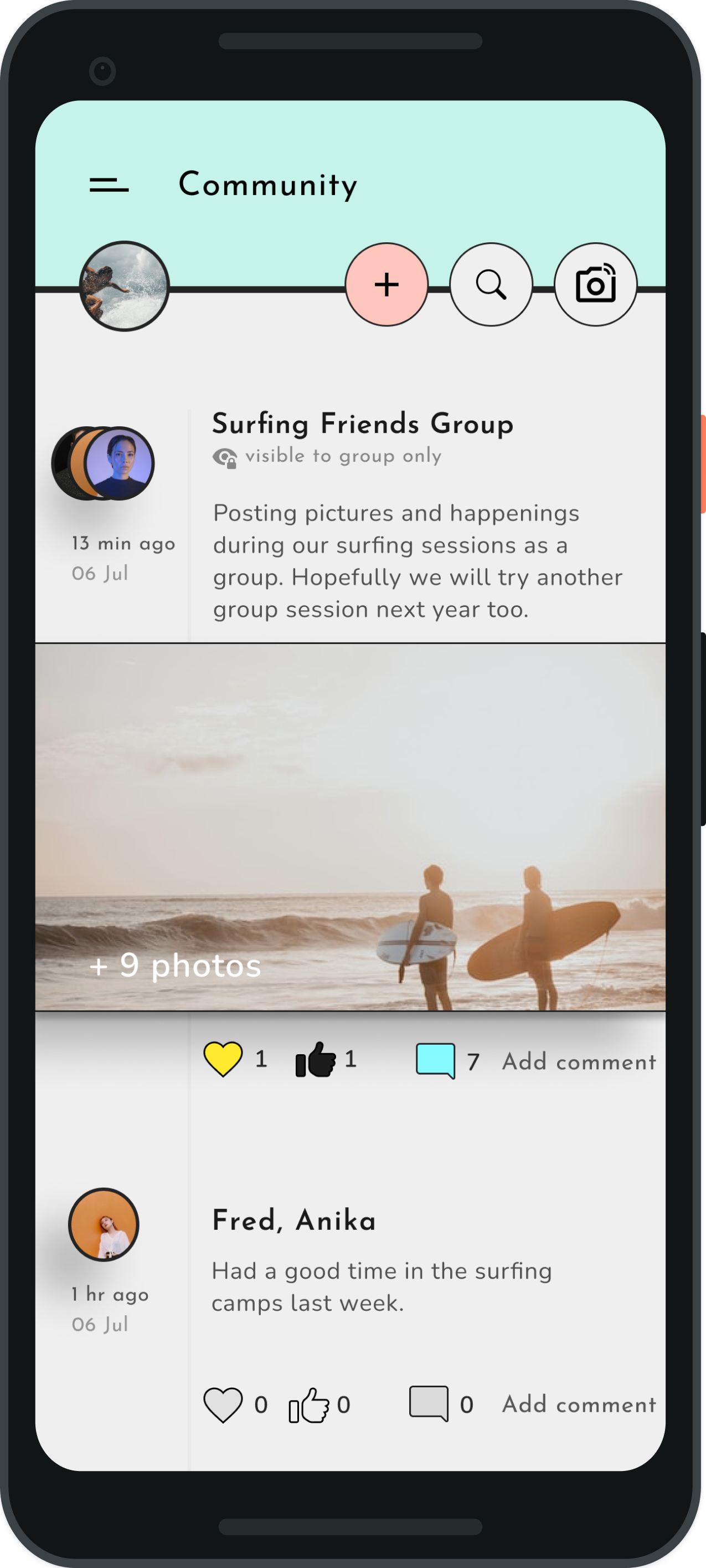 Mobile UI 5